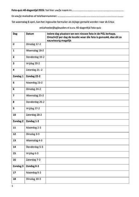 INVULFORMULIER - Foto quiz 40-dagentijd 2026-blz1